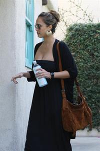 Jessica Alba going to business meeting in Westwood on September 9, 2011
