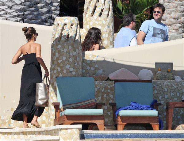 Jessica Alba holiday in Cabo San Lucas December 31, 2010