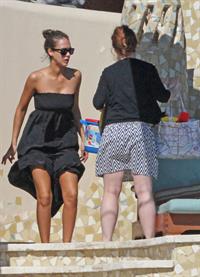 Jessica Alba holiday in Cabo San Lucas December 31, 2010