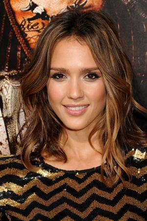 Jessica Alba at the Machete premiere in Los Angeles on Aug 25, 2010 