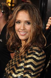 Jessica Alba at the Machete premiere in Los Angeles on Aug 25, 2010 