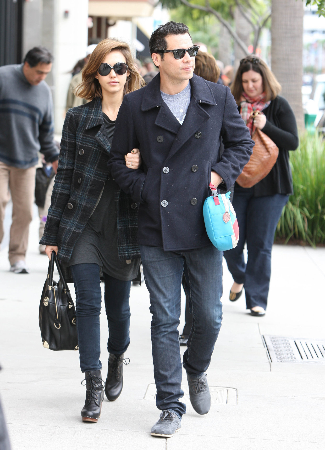 Jessica Alba out for breakfast in Beverly Hills on December 26 