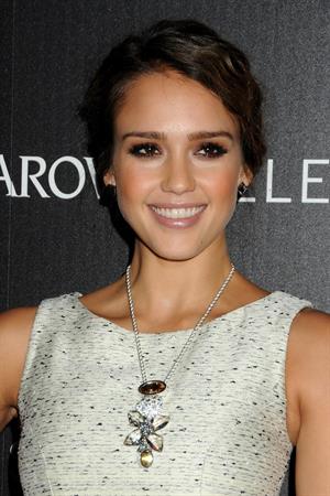 Jessica Alba Swarovski Elements holiday lighting ceremony November 21, 2011 