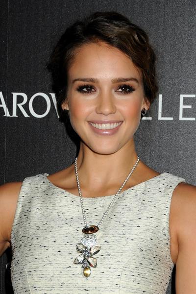 Jessica Alba Swarovski Elements holiday lighting ceremony November 21, 2011 