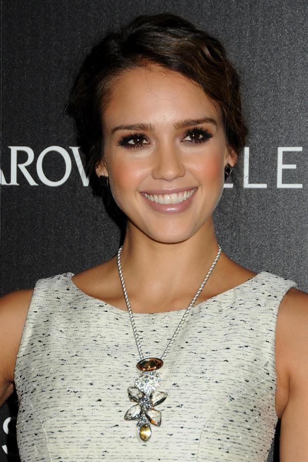 Jessica Alba Swarovski Elements holiday lighting ceremony November 21, 2011 