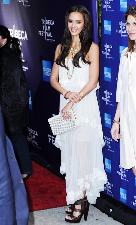 Jessica Alba at The Killer Inside Me Premiere on April 27, 2010 in New York City