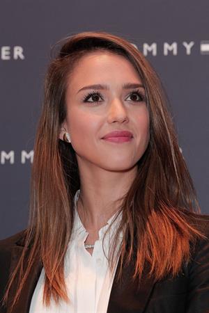 Jessica Alba at Tommy Hilfiger flagship store opening Japan April 16, 2012