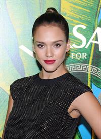 Jessica Alba Versace for H&M Fashion Event at the H&M on November 8 2011 