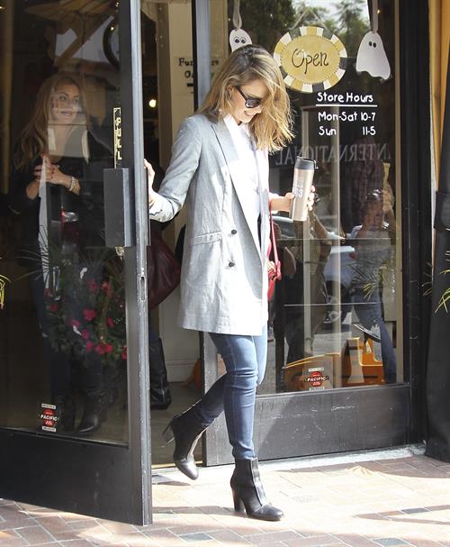 Jessica Alba – in Hollywood 10/24/13