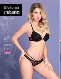 Rachel Mortenson in lingerie