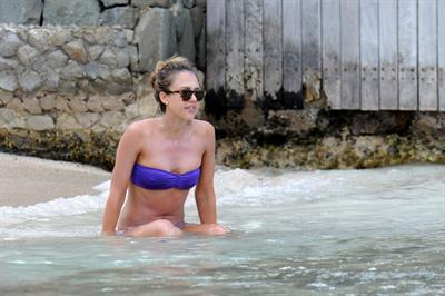 Jessica Alba on vacation in St Barts April 7-2013