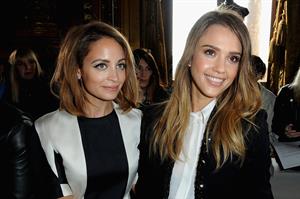 Jessica Alba Stella McCartney F/W 2013 Fashion Show in Paris 04.03.13