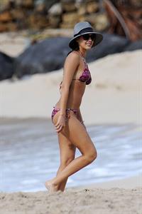 Jessica Alba bikini candids in St. Barts 4/5/13 