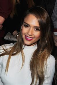 Jessica Alba Valentino F/W 2013 fashion show in Paris 3/5/13 