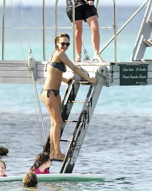 Jessica Alba bikini candids in St. Barts 4/6/13 