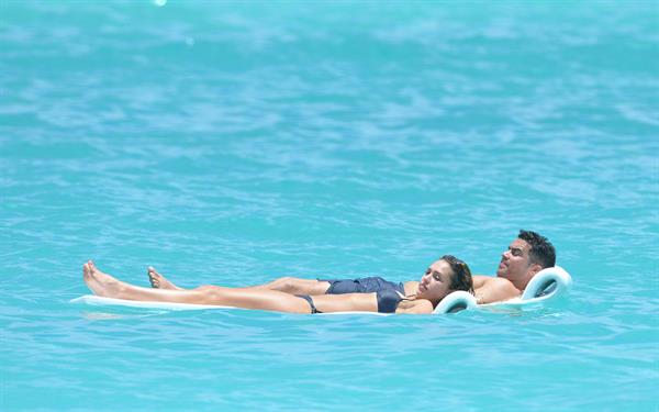 Jessica Alba bikini candids in St. Barts 4/6/13 