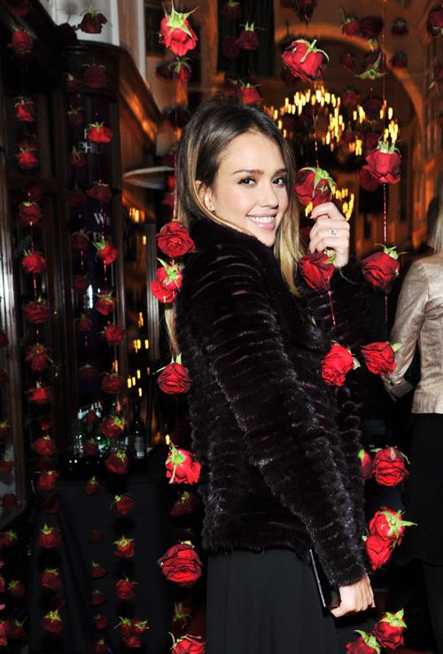 Jessica Alba at Salvatore Ferragamo Launch 12/5/12  