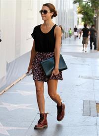 Jessica Alba - Heading to a meeting, Hollywood - August 19, 2012 