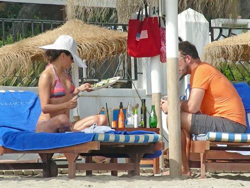 Eva Longoria Bikini Pictures Eva Longoria Wearing a bikini on holiday in Marbella 04.08.13