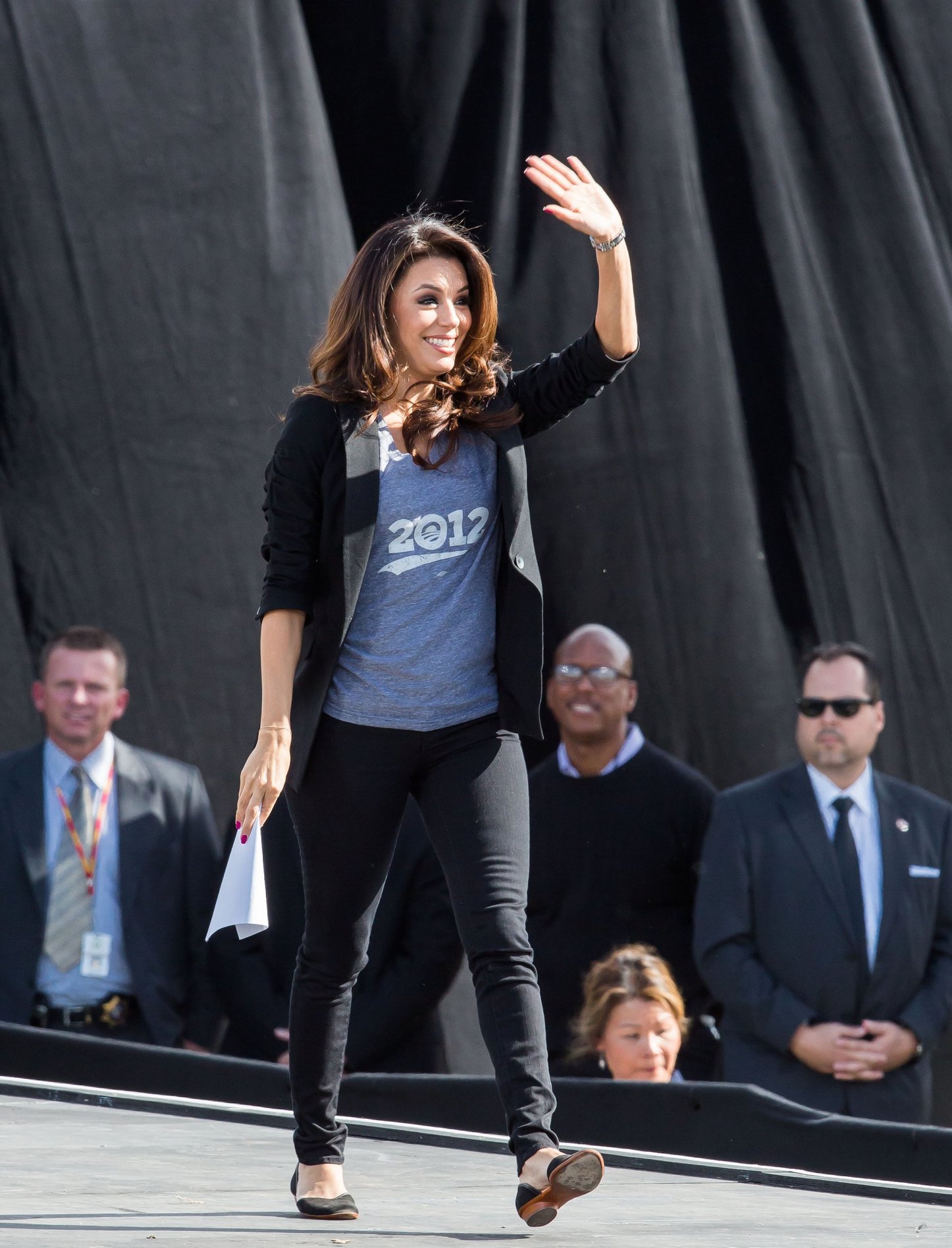 Eva Longoria Obama Campaigns In Nevada in Las Vegas - November 1, 2012