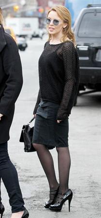 Kylie Minogue - Greets the fans in New York City (28.02.2013) 