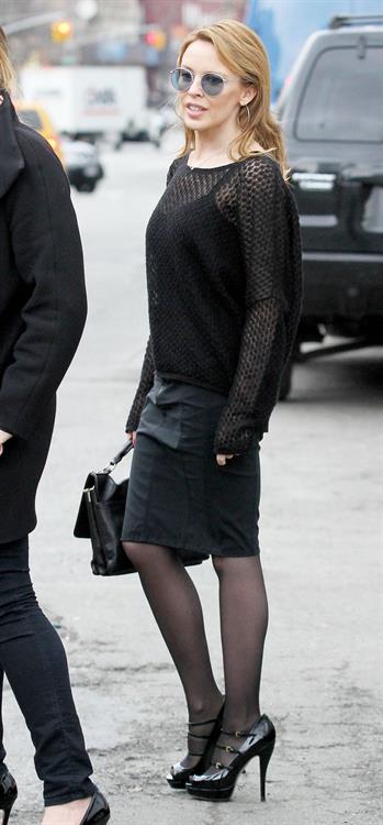 Kylie Minogue - Greets the fans in New York City (28.02.2013) 
