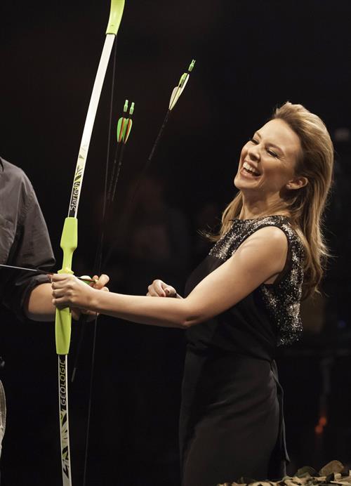 Kylie Minogue at The Jonathan Ross Show London, Oct 27, 2012 