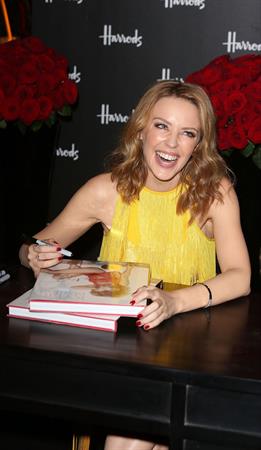 Kylie Minogue Harrods For Book Launch in London 28/11/12 