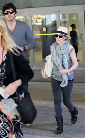 Kylie Minogue - LAX Airport in LA - June 9, 2012