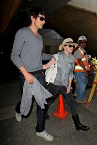 Kylie Minogue - LAX Airport in LA - June 9, 2012