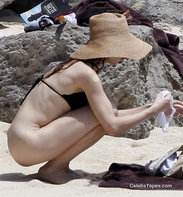 Charlotte Gainsbourg in a bikini