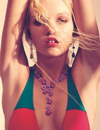 Maggie Laine in a bikini