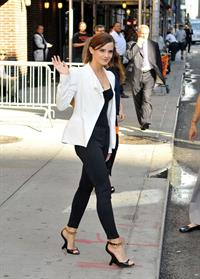 Emma Watson on Letterman - September 5, 2012 