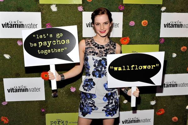 Emma Watson - Official Party For The Cast Of Perks of Being a Wallflower At The 2012 TIFF, 08 Sep 2012