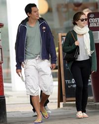 Emma Watson - In London with her boyfriend Will - August 25, 2012