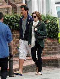 Emma Watson - In London with her boyfriend Will - August 25, 2012