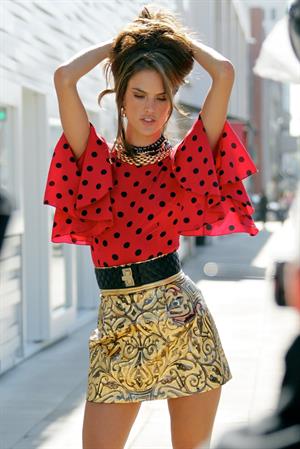 Alessandra Ambrosio –shoot set in Beverly Hills 10/12/13  