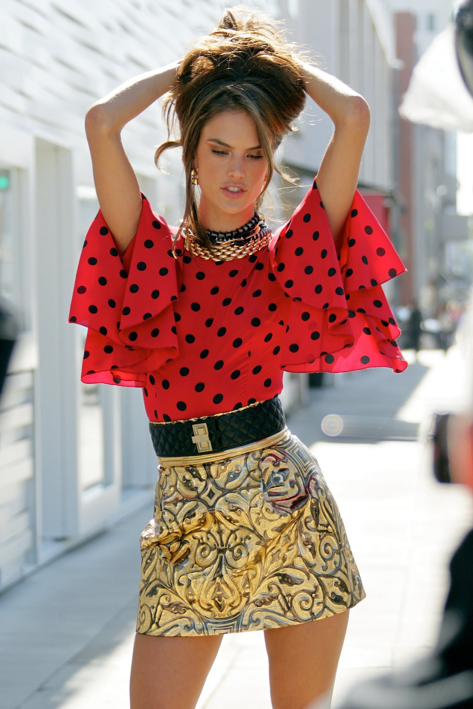 Alessandra Ambrosio –shoot set in Beverly Hills 10/12/13  