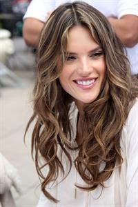 Alessandra Ambrosio Pictures Alessandra Ambrosio Philips Satin Perfect Fashion and Beauty Event March 23, 2012