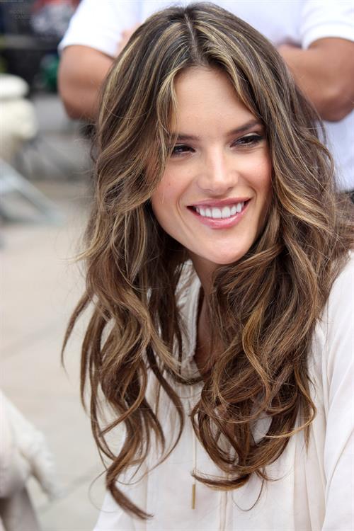 Alessandra Ambrosio Philips Satin Perfect Fashion and Beauty Event March 23, 2012 