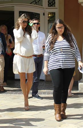 Alessandra Ambrosio Philips Satin Perfect Fashion and Beauty Event March 23, 2012 