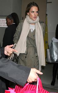 Alessandra Ambrosio opening of the Victoria Secret Lexington avenue flagship store in New York City