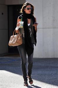 Alessandra Ambrosio out in Brentwood on January 28 