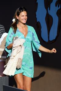 Alessandra Ambrosio shopping at Planet Blue in Malibu