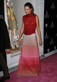 Alessandra Ambrosio at Rodeo Drive Walk of Style Award Honoring Iman and Missoni on October 23, 2011 