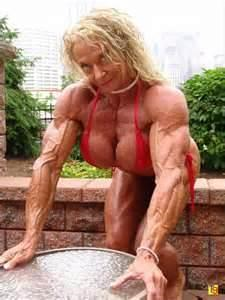 Anonymous in a bikini