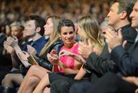 Lea Michele in pink at the 39th Annual People's Choice Awards in Los Angeles on Jan 9, 2013 