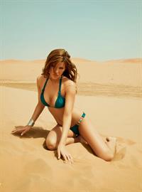 Sylvia Geersen in a bikini