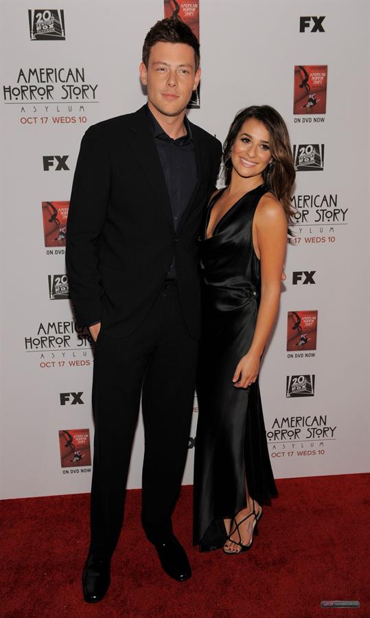 Lea Michele FST American Horror Story Asylum premiere in LA 10/13/12 