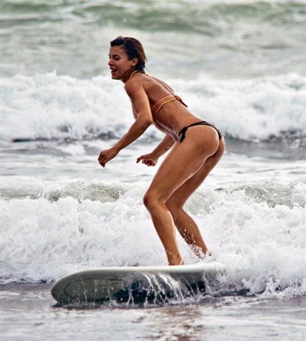 Elisabetta Canalis in a bikini